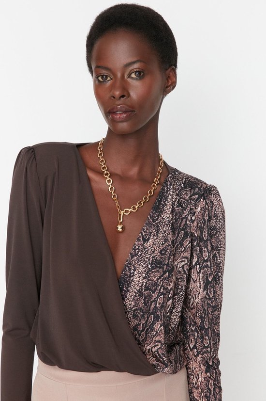 Baci & Abbracci Pullover girocollo da donna in maglia tinta unita