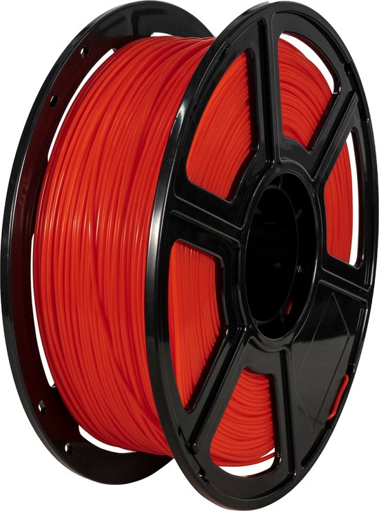 FlashForge PLA Filament - Rood - 1.75mm - Biologisch Afbreekbaar - 1kg