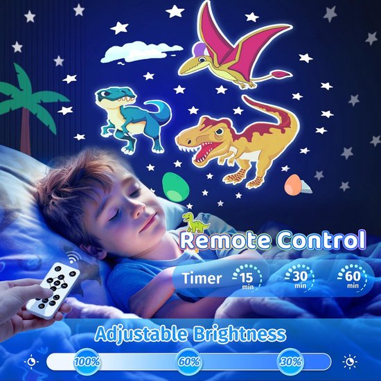 Night Light, nachtlampje sterrenhemel projector kinderen met 15 films, nachtlampje kinderen nachtlampje baby, muziekdoos baby meisjes, bluetooth bedlampje kinderlamp kinderkamer decoratie, babycadeau van Moredig — afbeelding 5
