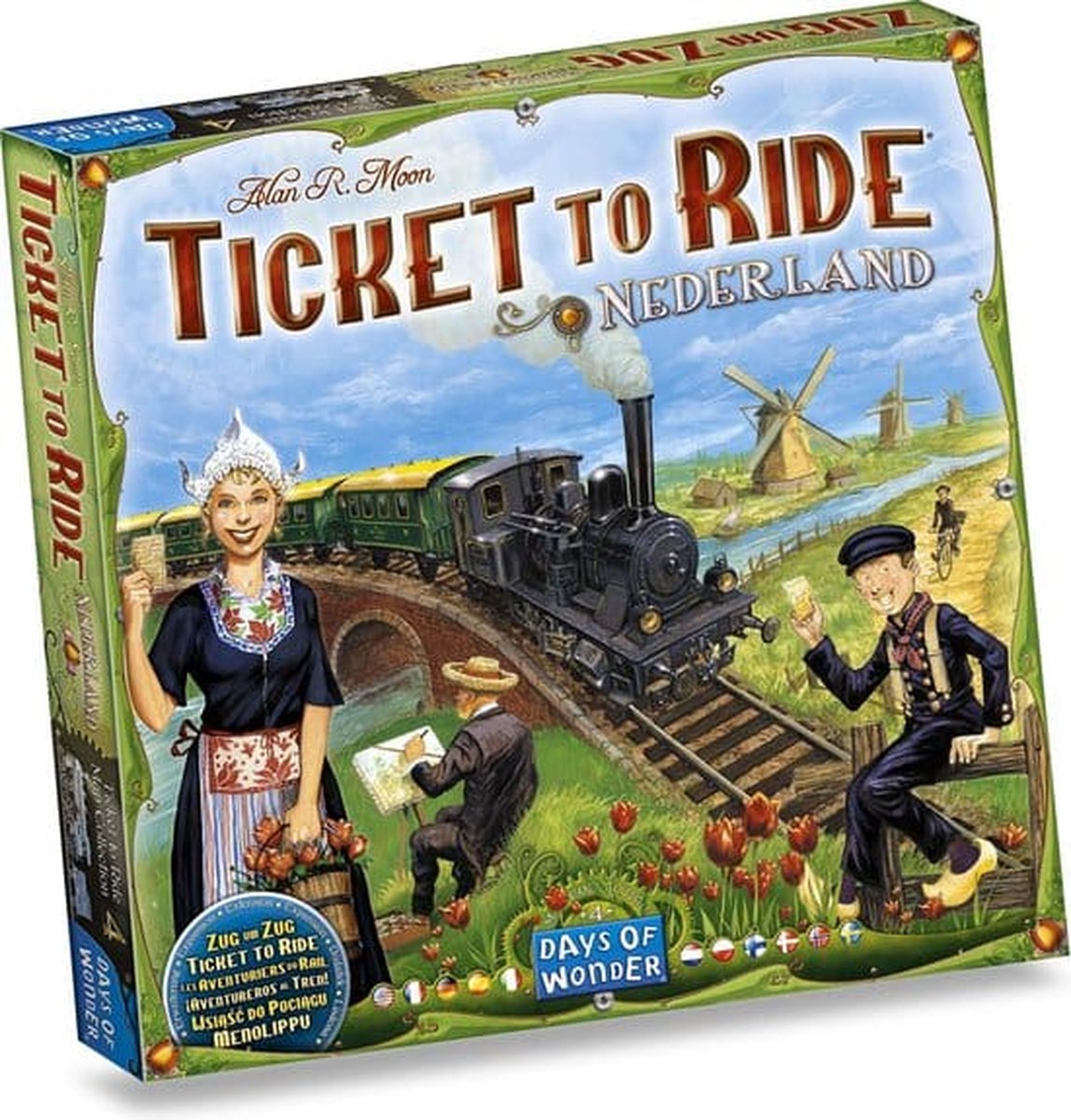 Days of Wonder - Ticket to Ride Nederland - Uitbreiding - Bordspel