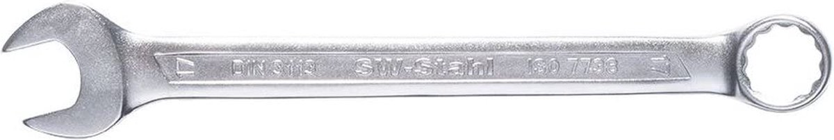 SW-Stahl 00809L Ringsleutel 14 mm I Steeksleutel SW 14mm I Ringsleutel I Dubbele sleutel I Combisleutel I Steeksleutel I Ringsleutel
