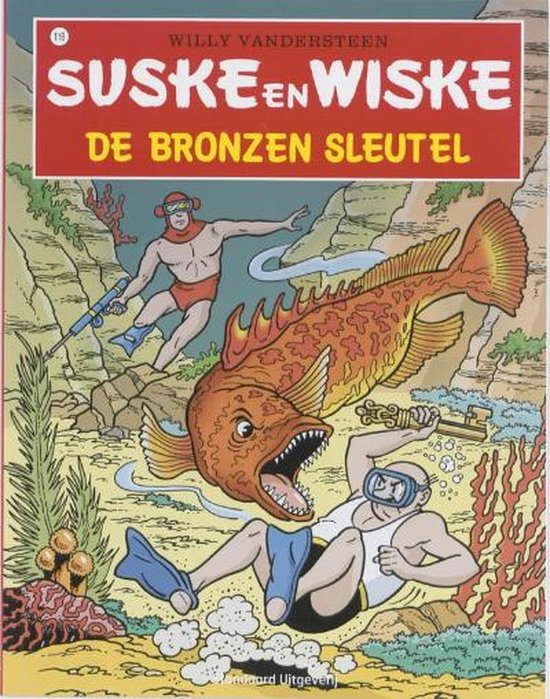 Cover van het boek 'Suske en Wiske / 116 De bronzen sleutel' van w. Vandersteen