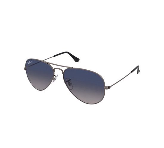 Ray-Ban RB3025 004/78 - Aviator (Gradient) - zonnebril - Staalgrijs / Blauw/Grijs Gradiënt - Gepolariseerd - 62mm van Merkloos — afbeelding 3
