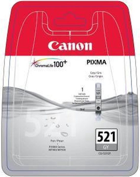 Canon Cartouche d'encre grise CLI-521GY