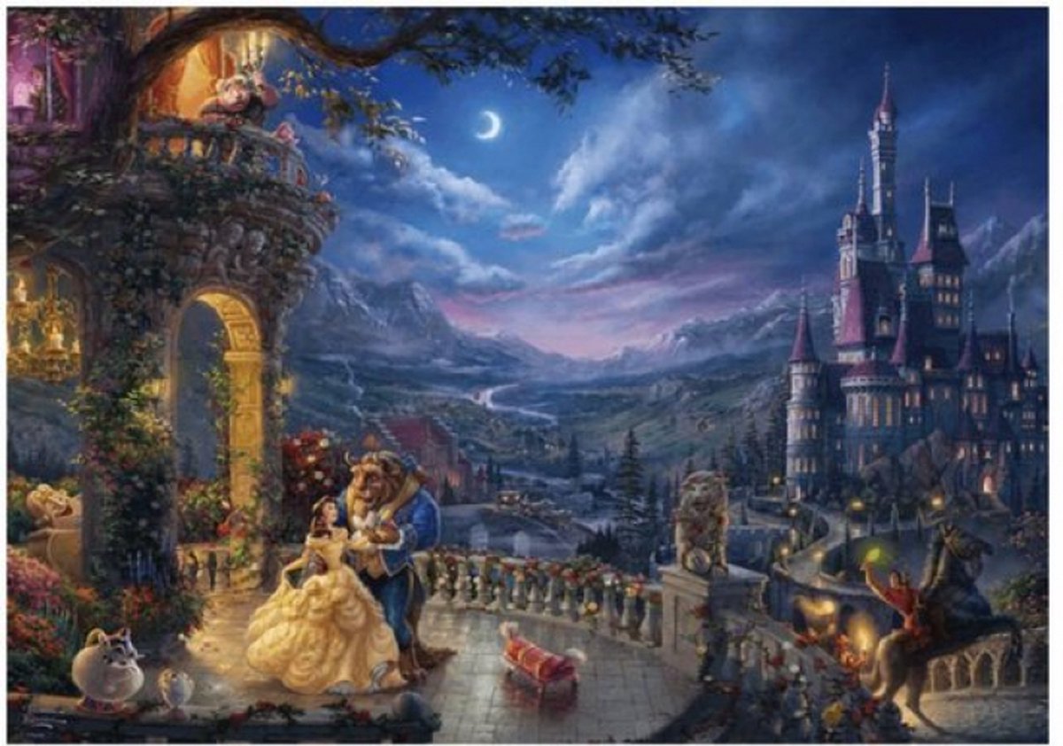 Disney Beauty and the Beast Puzzel - 1000 stukjes — afbeelding 2