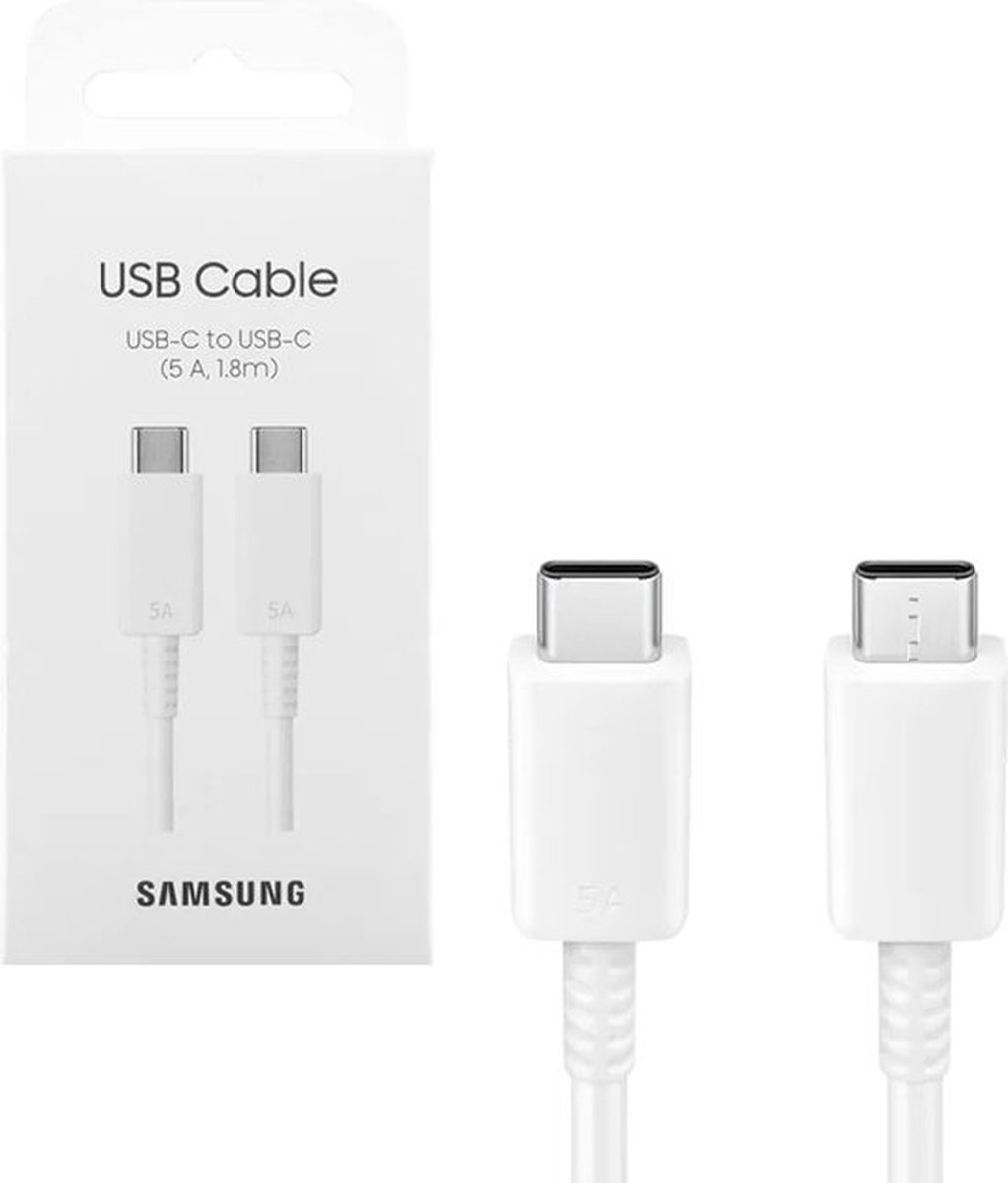 Samsung USB-C naar USB-C kabel - 1,8 m - Wit