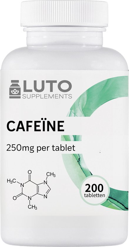Cafeïne Tabletten - Luto Supplements