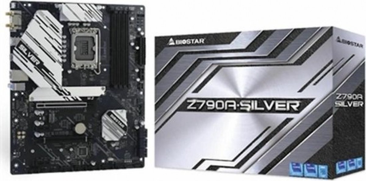 Biostar Z790A-Silver Moederbord Intel Z790 Lga 1700 Atx - afbeelding 6