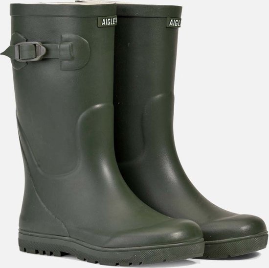 Aigle Woody- Pop 2 | Kaki - Bottes de pluie pour femmes - Taille 25 - Vert