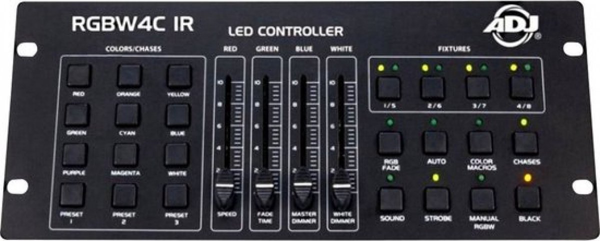 ADJ RGBW4C IR DMX controller – 8-kanaals
