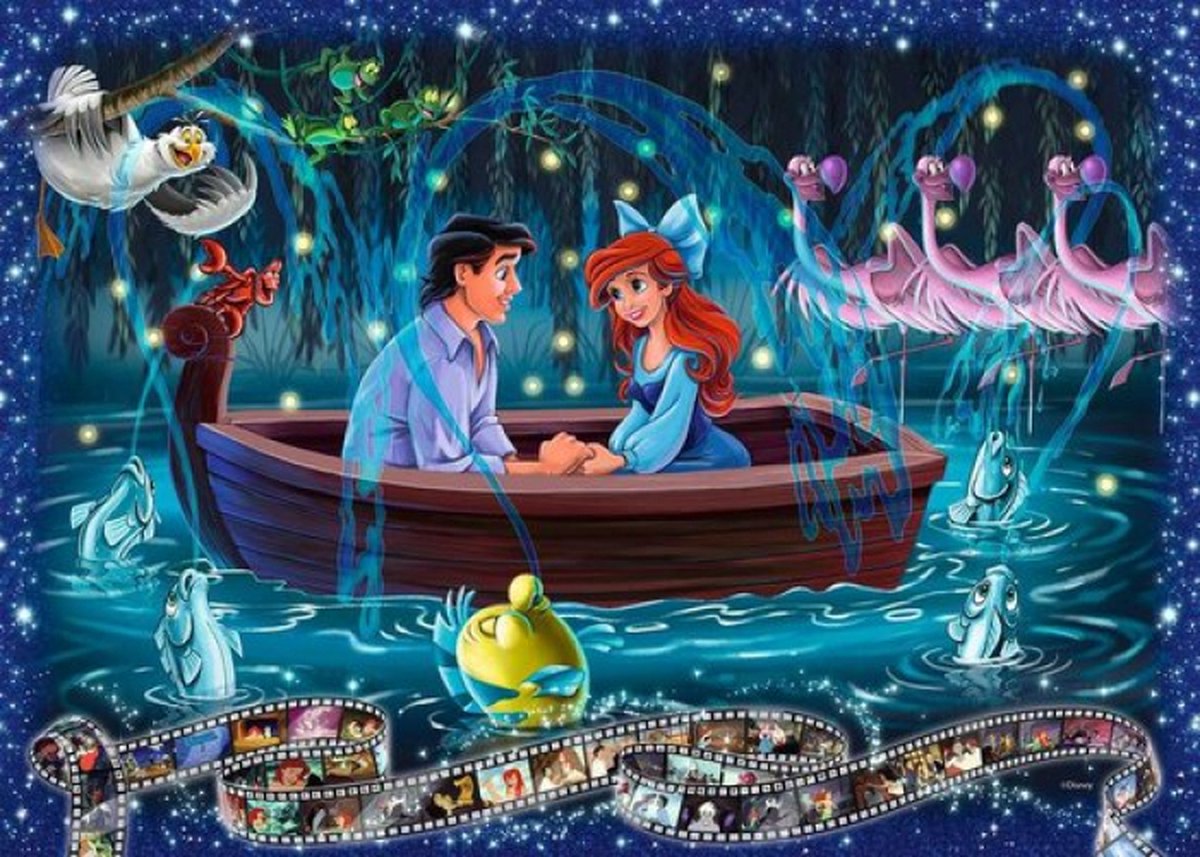 Ravensburger puzzel Disney AriÃ«l - Legpuzzel - 1000 stukjes — afbeelding 6