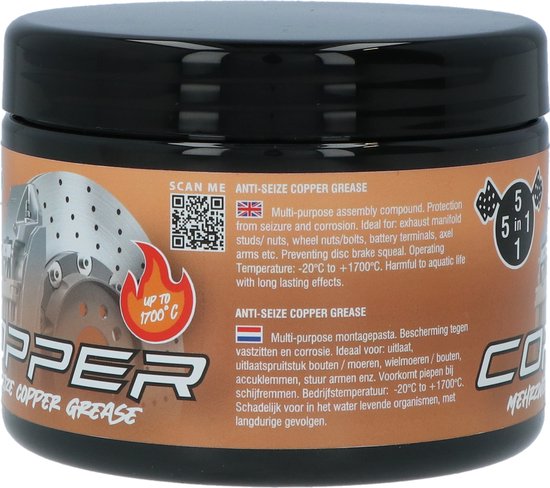 5in1 Koperpasta - Copper Grease - 500 gram van Merkloos — afbeelding 4