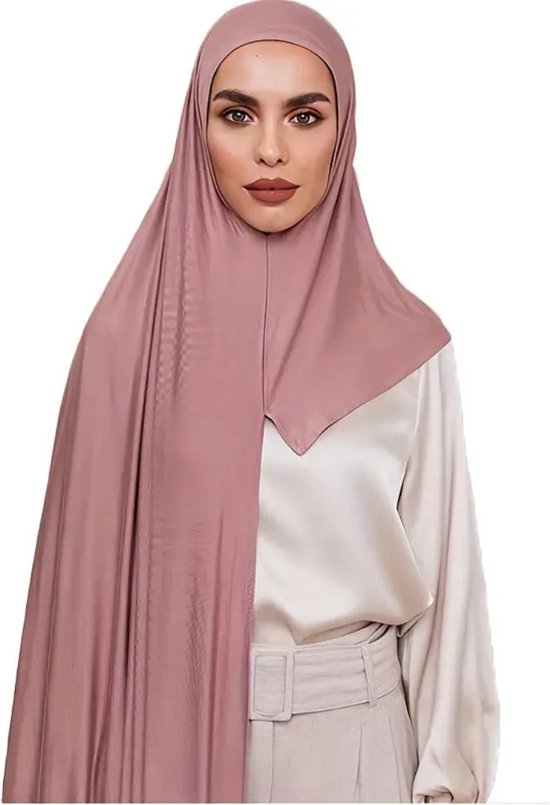 Foulard Nivard - Hijab - Femmes - Abaya - Écharpe - Vêtements islamiques - Vêtements musulmans - Alhamdulillah - Beige