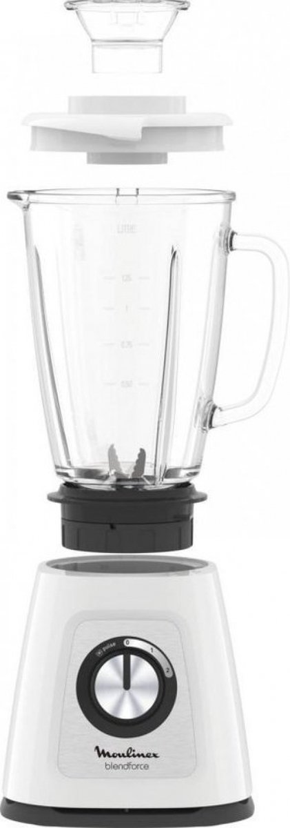 Moulinex Blendforce - 1.75 l - Blender voor op aanrecht - 800 W - Wit
