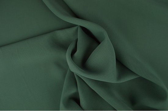 Tissu mousseline - Vieux vert - 1 mètre - Par mètre - 150cm de large