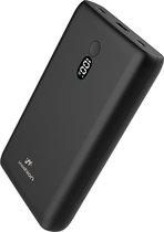 imoshion Powerbank 20000 mAh - Geschikt voor Laptop - Snellader 100W - Power Delivery & LED indicator - USB C & USB A - Zwart