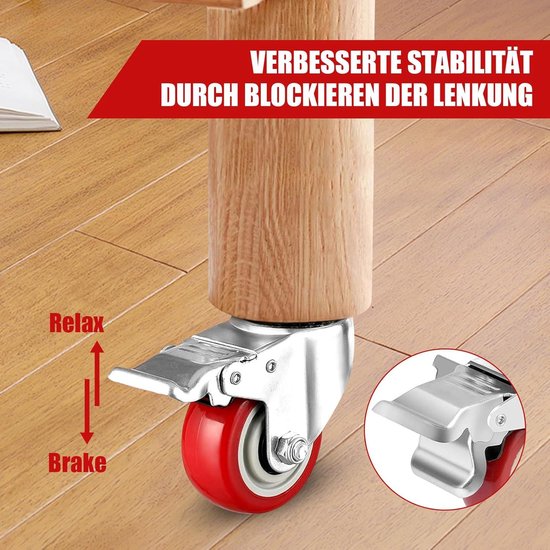 Zwenkwiel met M10 schroefdraad kopen? Ruim vast assortiment
