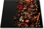 Papillon Inductie beschermer - Foam Rubber Afdekmat - 60x60 - Kerst tafereel