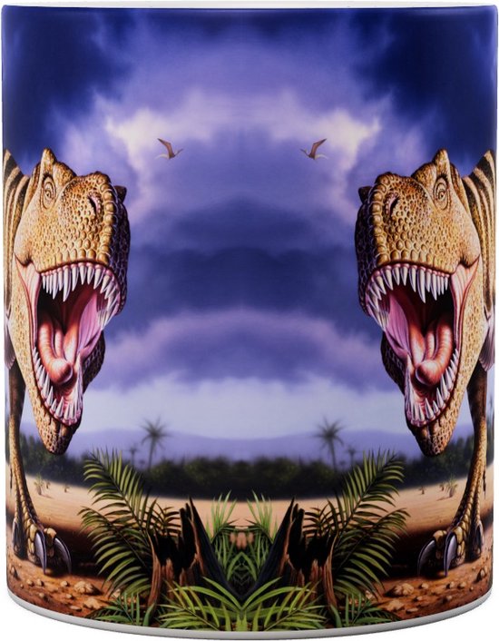 Dino Rayé T- Rex - Mug 440 ml
