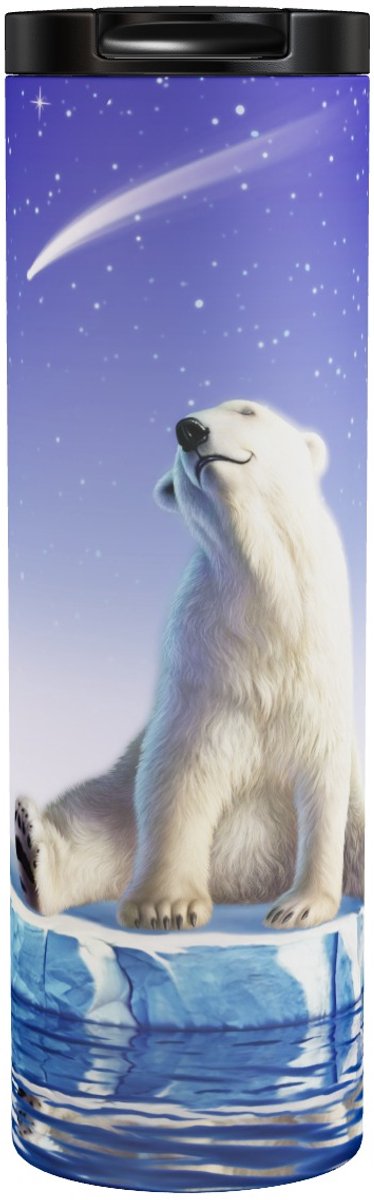 IJsbeer - Shooting Star - Polar Bear - Thermosbeker 500