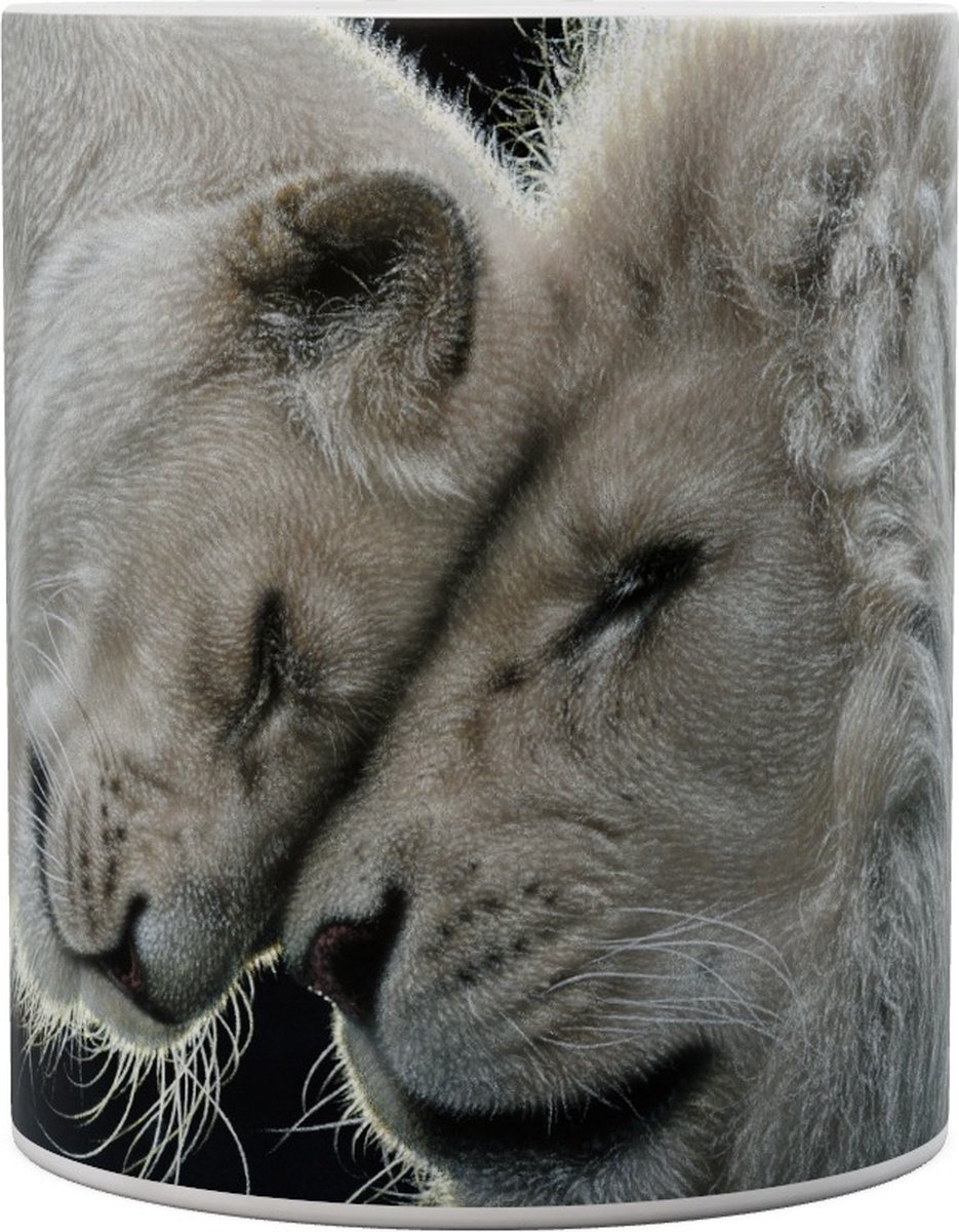 Leeuw White Lion Love - Mok 440ml 440