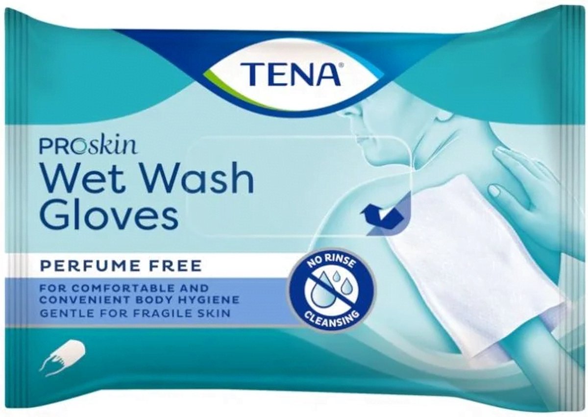 Goedkoopste Proskin Wet Wash Glove Washandjes Geurloos 8 stuks (1158