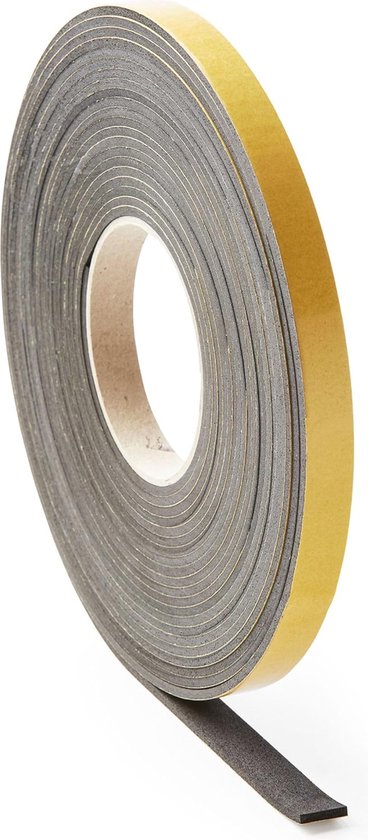 CRINSTON ® Thermische isolatie voor ramen en deuren, 10 x 3 mm, 2 rollen à 5 m, in totaal 10 m, schuimrubberen afdichtband met hoge dichtheid, zelfklevende tochtstopper, voorkomt kou, tocht, lawaai CRINSTON ® Thermische isolatie voor ramen en deuren, 10 x 3 mm, 2 rollen à 5 m, in totaal 10 m, schuimrubberen afdichtband met hoge dichtheid, zelfklevende tochtstopper, voorkomt kou, tocht, lawaai