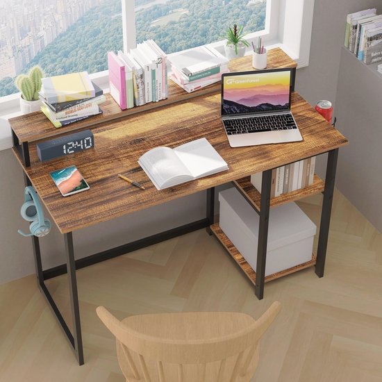 GreenForest Computer Bureau met Monitor Stand, 140cm Home Office met