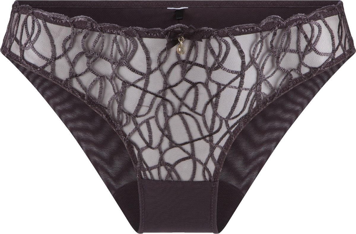 LingaDore - Slip Dark Pepper - maat S - Paars