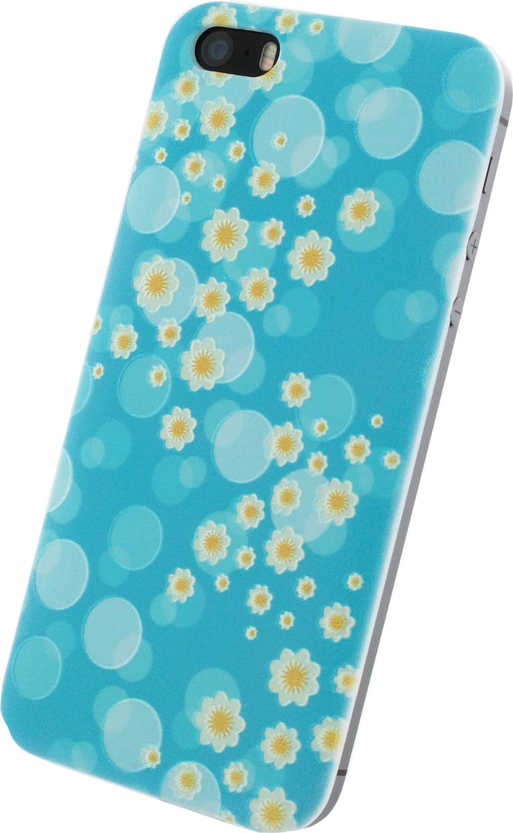 Xccess Click-On Hard Cover Apple iPhone 5/5S Fantasy Flowers op Prijzenvolger.com