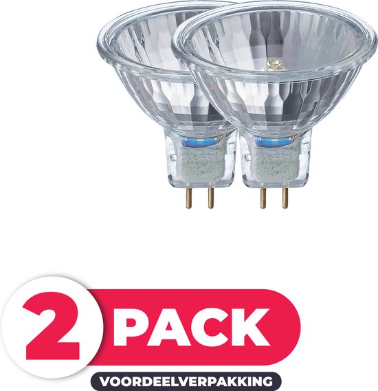 Radium (Osram) 12V Spot Halogeenlamp GU5.3 20W Warm Wit Licht Dimbaar 2 stuks