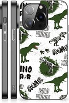 Dierenprint Telefoonhoesje geschikt voor iPhone 14 Pro Dinosaurus
