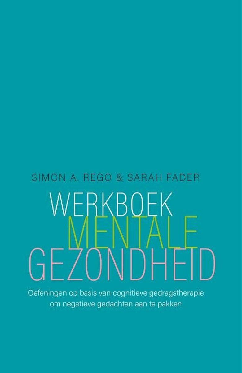 Werkboek mentale gezondheid, Sarah Fader 9789057125881 Boeken bol