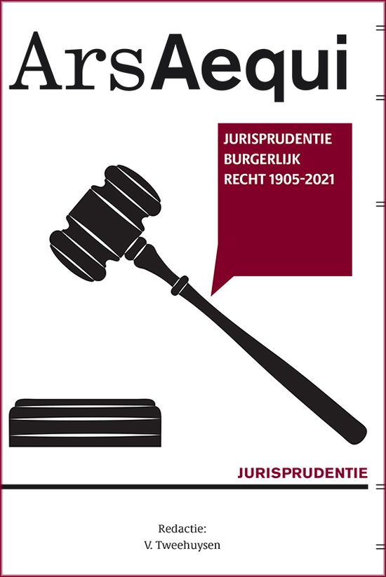 Ars Aequi Jurisprudentie - Jurisprudentie Burgerlijk recht 1 ... - cover