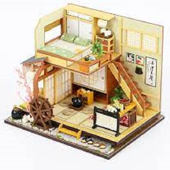 Maison miniature - kit - Maison miniature - Maison de poupée bricolage -  Vacances en forêt