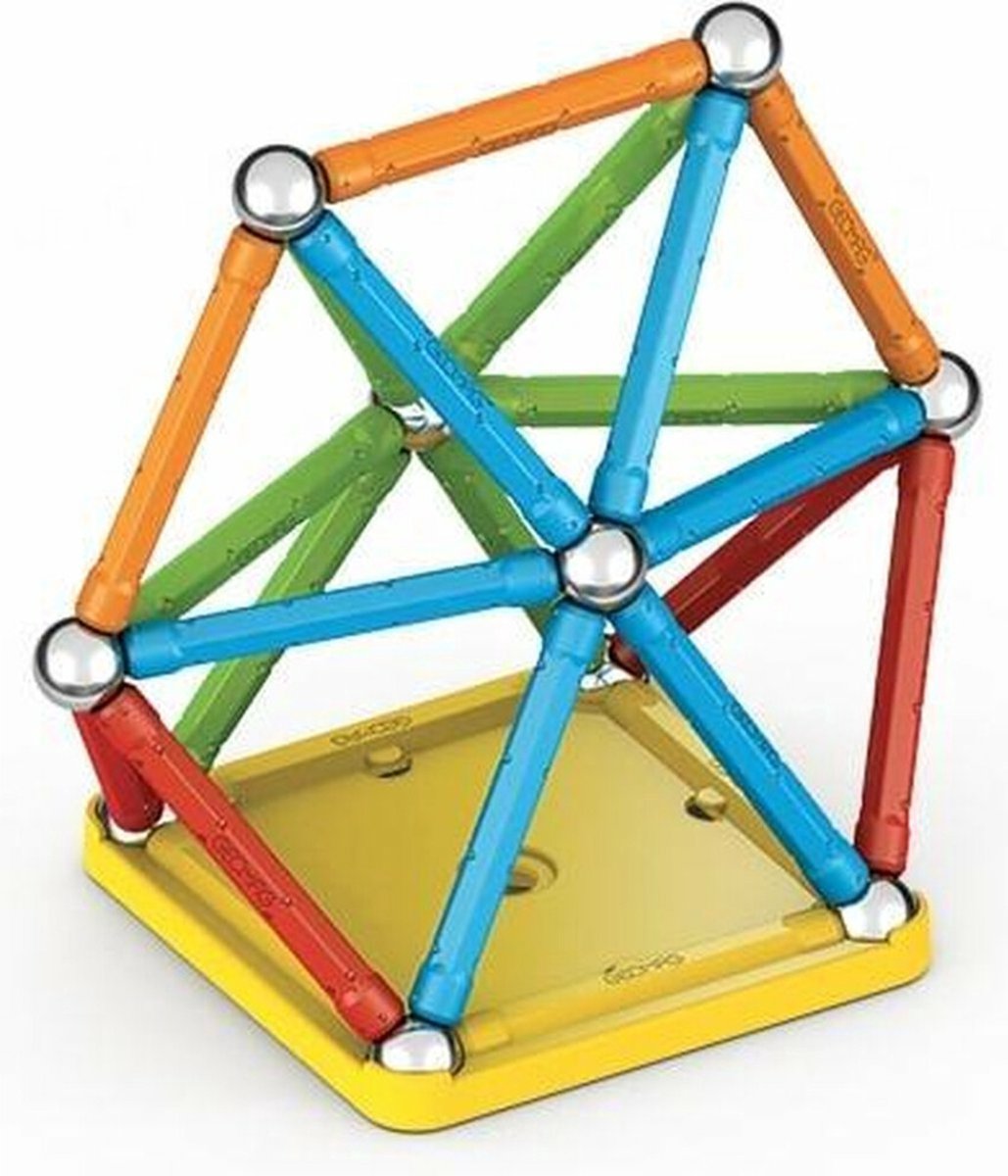 Geomag MagiCube Super Color Recycled - Magnetische Bouwblokken met Kleuraccenten - 42-delig - Vanaf 5 jaar — afbeelding 10