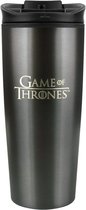 Game of Thrones - "I Drink And I Know Things" Grijze Thermos Reisbeker
