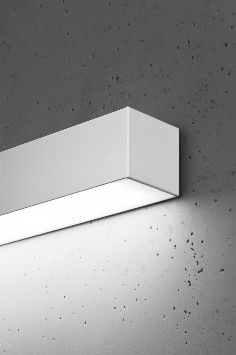 Light Your Home Monteverde Wandlamp - Modern - Aluminium - 1xLED - Woonkamer - Eetkamer - Wit