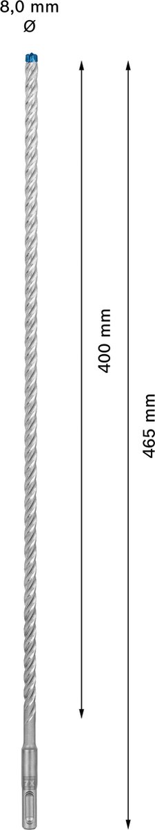Bosch EXPERT 2608900093 - EXPERT Foret SDS plus-7X 8x400x465mm