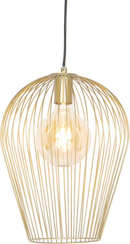 Lumière Hanglamp Laeticia Goud, Messing | Woonkamer | Hanglamp slaapkamer | Hal | Hanglampen eetkamer