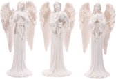 Staande Engel - Engelen Set - Zeer gedetailleerd en mooi - Hoogte ca. 20cm - Set van 3 Verschillende Engelen