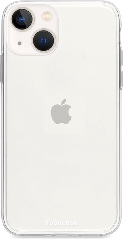 iPhone 13 Mini hoesje TPU Soft Case - Back Cover - Transparant