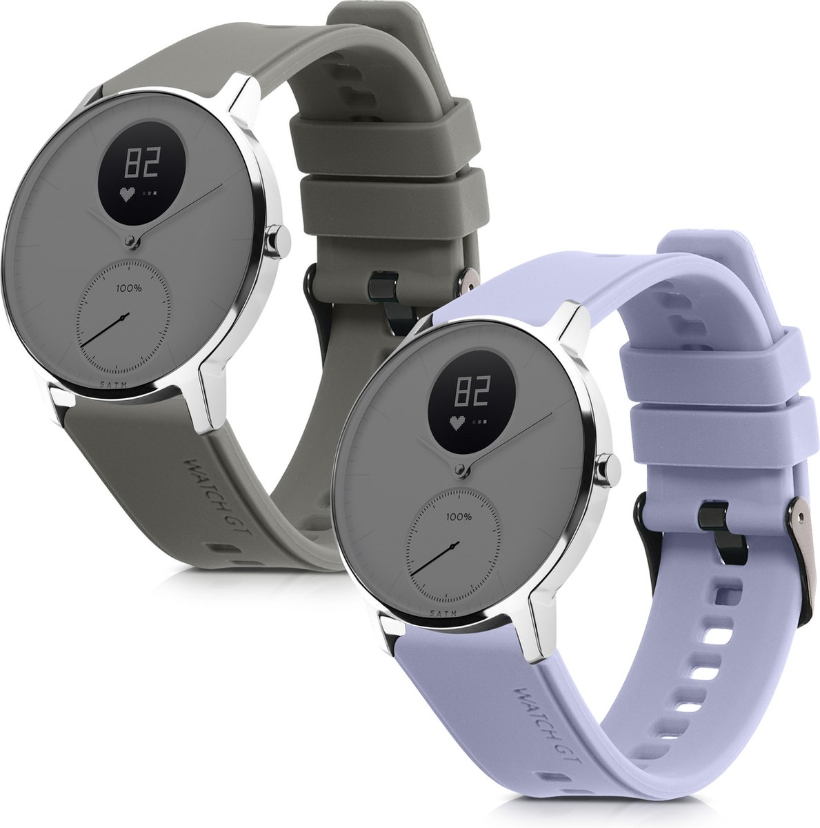 Chainfo compatibile con Withings ScanWatch 42mm / Steel HR 40mm / Steel HR Sport 40mm Cinturino per Orologio, Braccialetto Sportivo di Ricambio in Silicone per Orologi NO230918 (20mm, Pattern 6