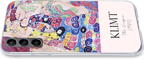 Coque Samsung Galaxy S21 - Peinture - Art Nouveau - Gustav Klimt - Siliconen - Sinterklaas - Noël - Cadeaux - Chaussures Cadeaux