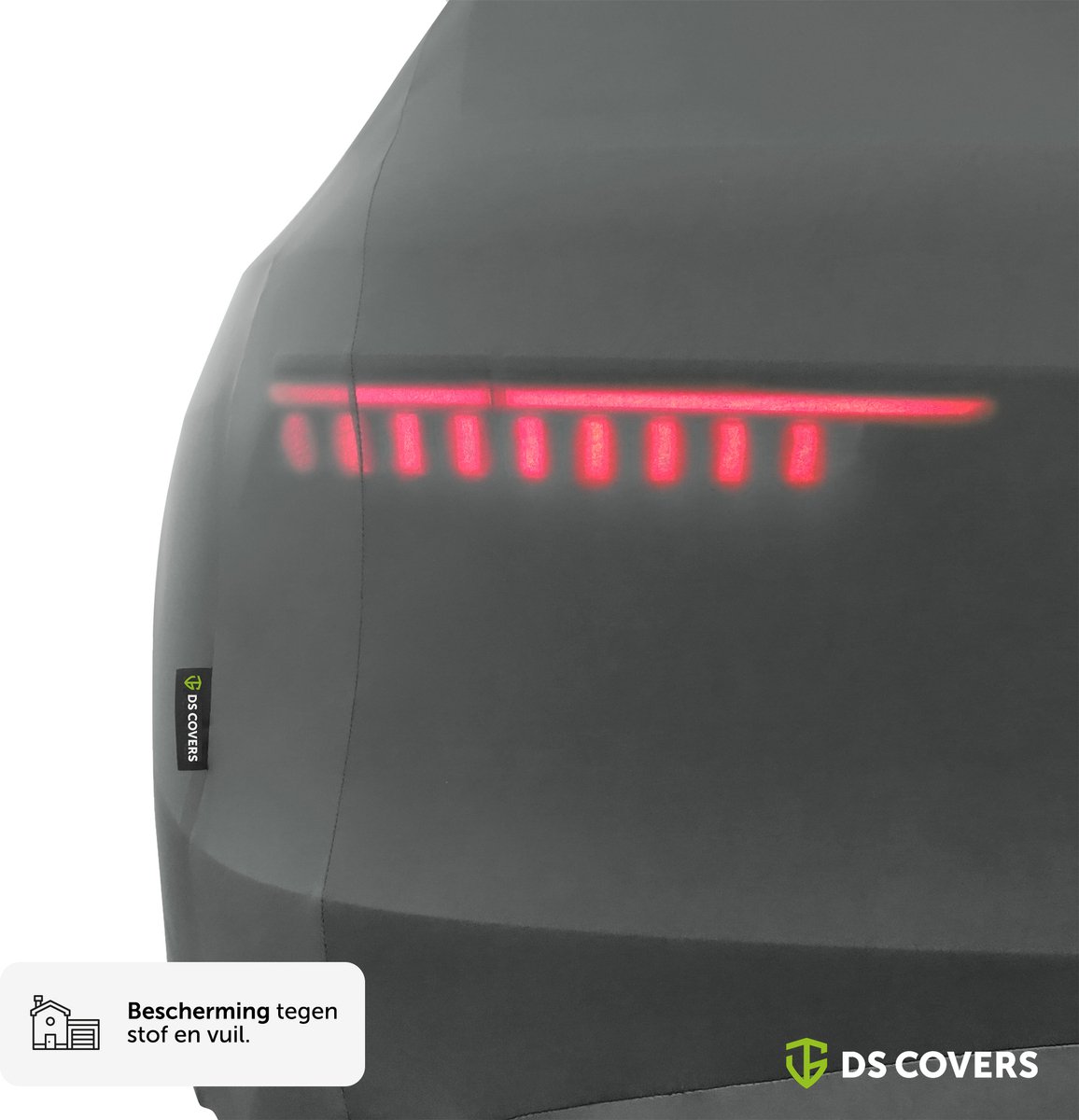 BOXX indoor SW autohoes van DS COVERS – Indoor – Stationwagen fit - Bescherming tegen stof en vuil – Extra zachte binnenzijde – Stretch-Fit pasvorm – Incl. Opbergzak - Groen - Maat L