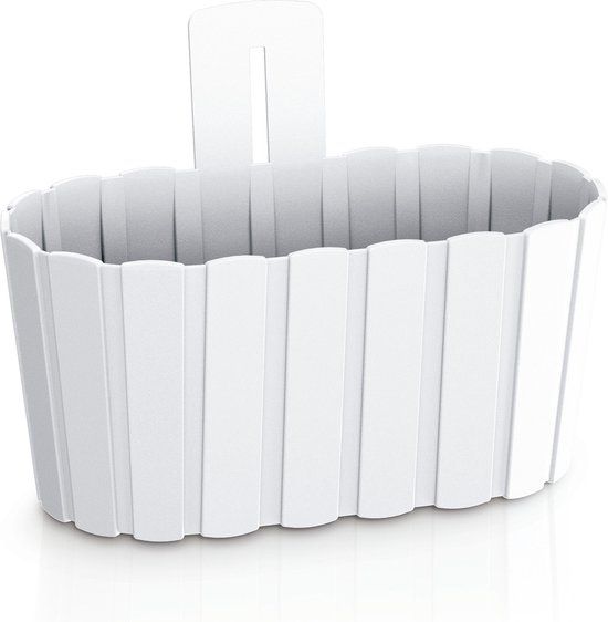 Pro Garden Plantenpot - kunststof - okergeel - D23 x H21 cm | Leen Bakker