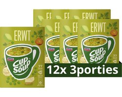 Unox Erwt Cup-a-Soup - 12 x 3 x 175 ml - Voordeelverpakking
