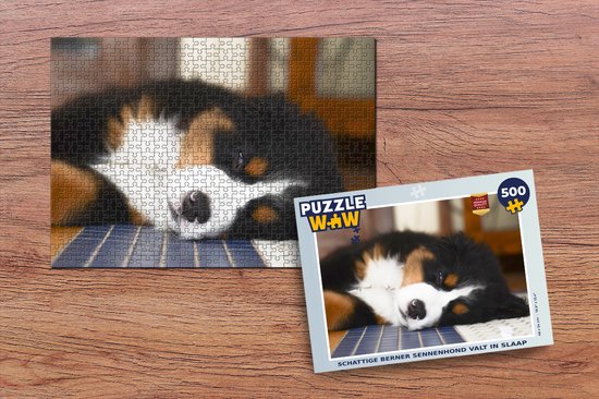 Puzzle Mignon Berner s'endort - Puzzle - Puzzle 500 pièces - Sinterklaas présente - Sinterklaas pour les grands enfants