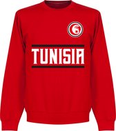 Tunesië Team Sweater - Rood - Kinderen - 128