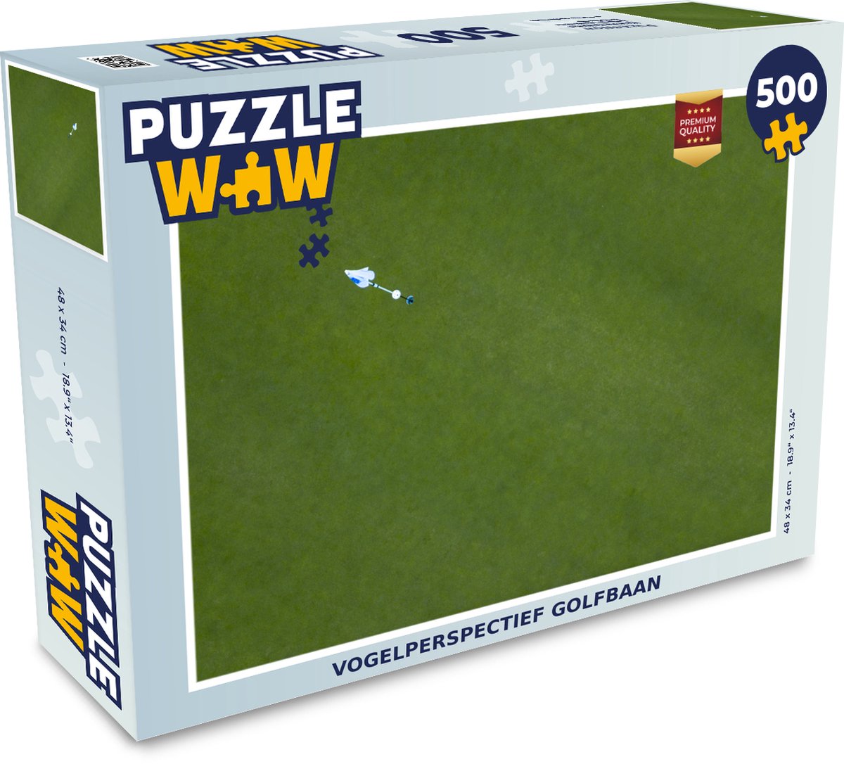 Puzzel golfbaan - Legpuzzel - Puzzel 500 stukjes